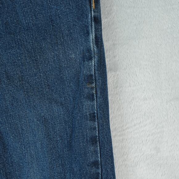 Old Navy Jeans Mens 33x32 Original Straight Leg Blue Dark Wash Denim Cotton - Picture 3 of 9